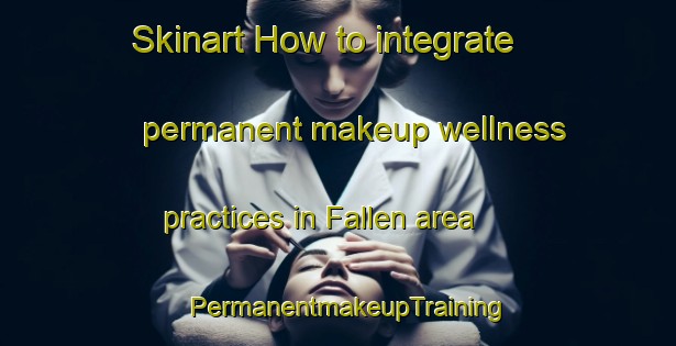 Skinart How to integrate permanent makeup wellness practices in Fallen area | PermanentmakeupTraining | PermanentmakeupClasses | SkinartTraining-Sweden