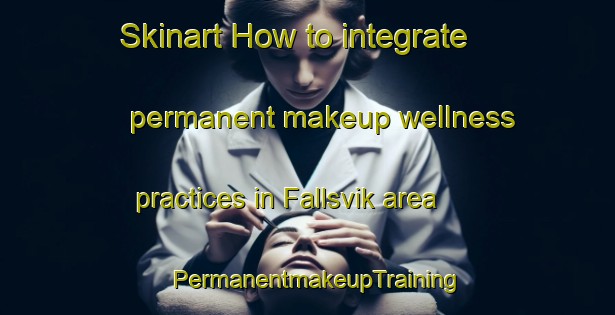 Skinart How to integrate permanent makeup wellness practices in Fallsvik area | PermanentmakeupTraining | PermanentmakeupClasses | SkinartTraining-Sweden