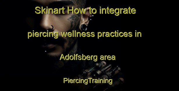 Skinart How to integrate piercing wellness practices in Adolfsberg area | #PiercingTraining #PiercingClasses #SkinartTraining-Sweden