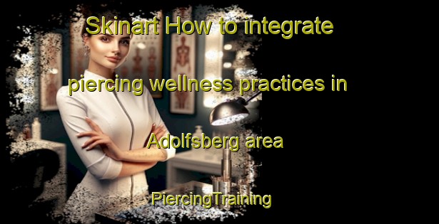 Skinart How to integrate piercing wellness practices in Adolfsberg area | PiercingTraining | PiercingClasses | SkinartTraining-Sweden