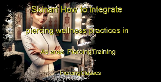 Skinart How to integrate piercing wellness practices in As area | #PiercingTraining #PiercingClasses #SkinartTraining-Sweden