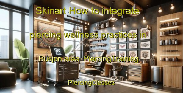 Skinart How to integrate piercing wellness practices in Busjon area | #PiercingTraining #PiercingClasses #SkinartTraining-Sweden