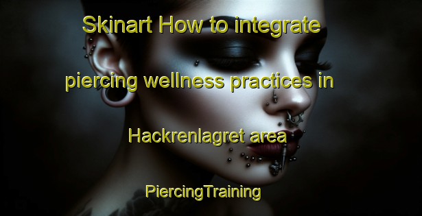 Skinart How to integrate piercing wellness practices in Hackrenlagret area | PiercingTraining | PiercingClasses | SkinartTraining-Sweden