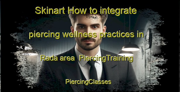 Skinart How to integrate piercing wellness practices in Rada area | PiercingTraining | PiercingClasses | SkinartTraining-Sweden