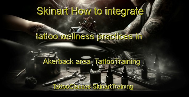 Skinart How to integrate tattoo wellness practices in Akerback area | #TattooTraining #TattooClasses #SkinartTraining-Sweden