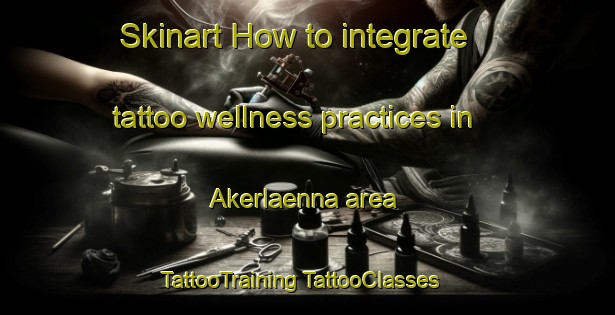 Skinart How to integrate tattoo wellness practices in Akerlaenna area | #TattooTraining #TattooClasses #SkinartTraining-Sweden