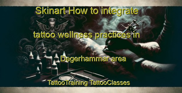 Skinart How to integrate tattoo wellness practices in Degerhammar area | #TattooTraining #TattooClasses #SkinartTraining-Sweden