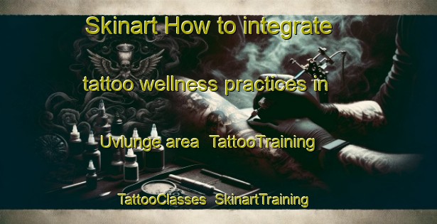 Skinart How to integrate tattoo wellness practices in Uvlunge area | TattooTraining | TattooClasses | SkinartTraining-Sweden