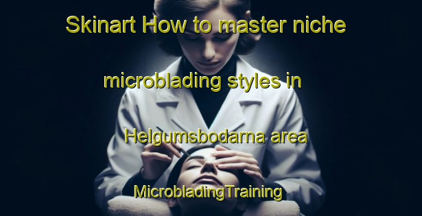 Skinart How to master niche microblading styles in Helgumsbodarna area | #MicrobladingTraining #MicrobladingClasses #SkinartTraining-Sweden