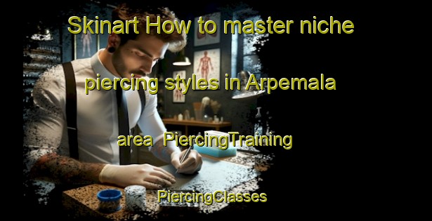 Skinart How to master niche piercing styles in Arpemala area | PiercingTraining | PiercingClasses | SkinartTraining-Sweden