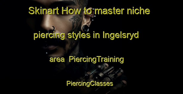 Skinart How to master niche piercing styles in Ingelsryd area | PiercingTraining | PiercingClasses | SkinartTraining-Sweden