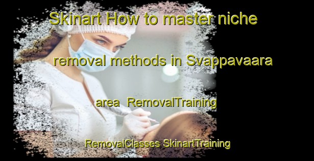 Skinart How to master niche removal methods in Svappavaara area | #RemovalTraining #RemovalClasses #SkinartTraining-Sweden