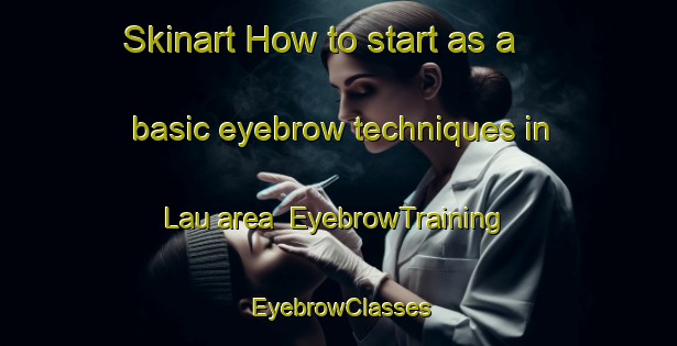 Skinart How to start as a basic eyebrow techniques in Lau area | EyebrowTraining | EyebrowClasses | SkinartTraining-Sweden