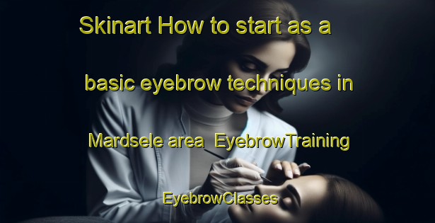 Skinart How to start as a basic eyebrow techniques in Mardsele area | EyebrowTraining | EyebrowClasses | SkinartTraining-Sweden