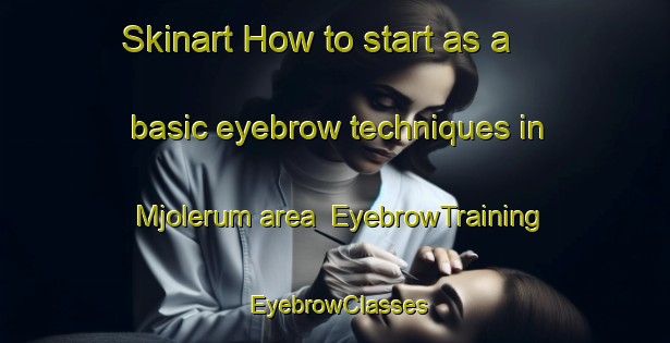 Skinart How to start as a basic eyebrow techniques in Mjolerum area | EyebrowTraining | EyebrowClasses | SkinartTraining-Sweden