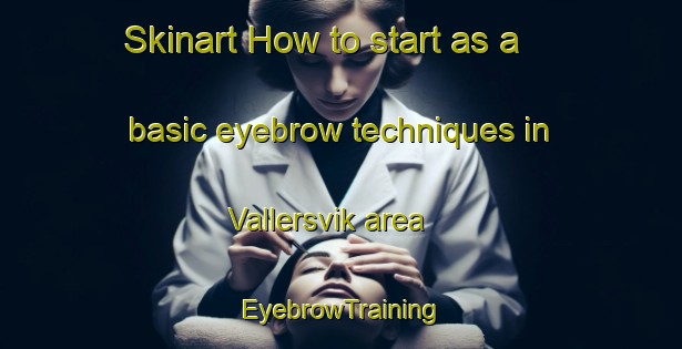 Skinart How to start as a basic eyebrow techniques in Vallersvik area | EyebrowTraining | EyebrowClasses | SkinartTraining-Sweden