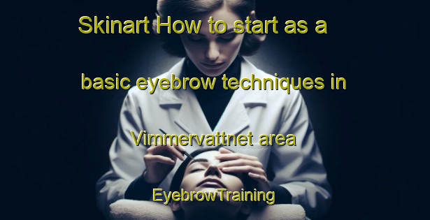 Skinart How to start as a basic eyebrow techniques in Vimmervattnet area | EyebrowTraining | EyebrowClasses | SkinartTraining-Sweden