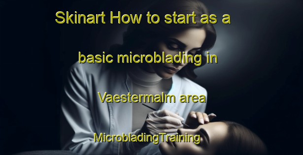 Skinart How to start as a basic microblading in Vaestermalm area | MicrobladingTraining | MicrobladingClasses | SkinartTraining-Sweden