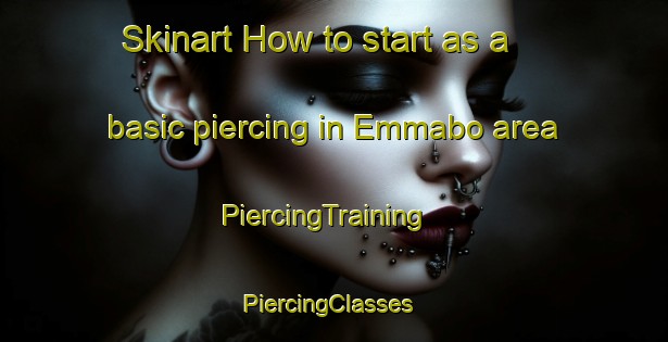 Skinart How to start as a basic piercing in Emmabo area | PiercingTraining | PiercingClasses | SkinartTraining-Sweden
