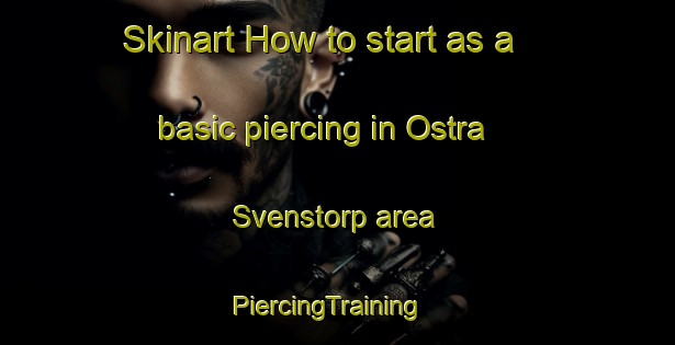 Skinart How to start as a basic piercing in Ostra Svenstorp area | PiercingTraining | PiercingClasses | SkinartTraining-Sweden
