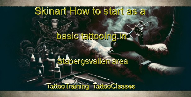 Skinart How to start as a basic tattooing in Stabergsvallen area | TattooTraining | TattooClasses | SkinartTraining-Sweden