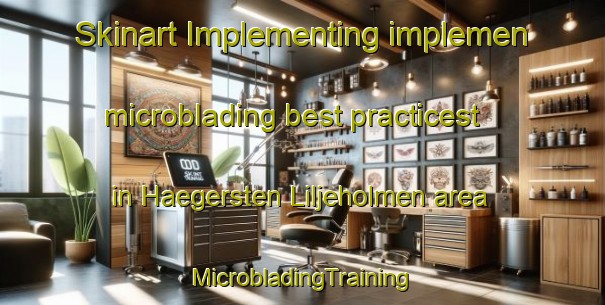 Skinart Implementing implemen microblading best practicest in Haegersten Liljeholmen area | #MicrobladingTraining #MicrobladingClasses #SkinartTraining-Sweden