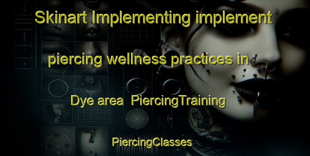 Skinart Implementing implement piercing wellness practices in Dye area | PiercingTraining | PiercingClasses | SkinartTraining-Sweden