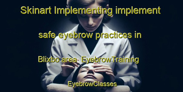 Skinart Implementing implement safe eyebrow practices in Blixbo area | EyebrowTraining | EyebrowClasses | SkinartTraining-Sweden