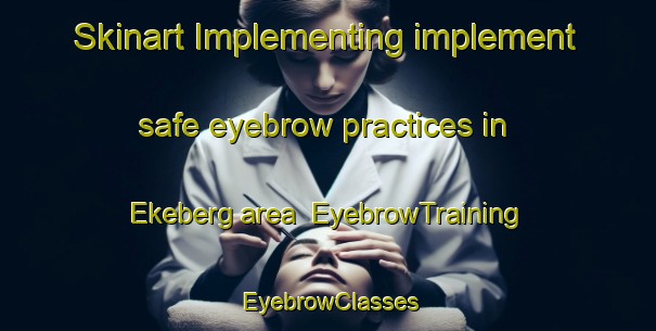 Skinart Implementing implement safe eyebrow practices in Ekeberg area | EyebrowTraining | EyebrowClasses | SkinartTraining-Sweden