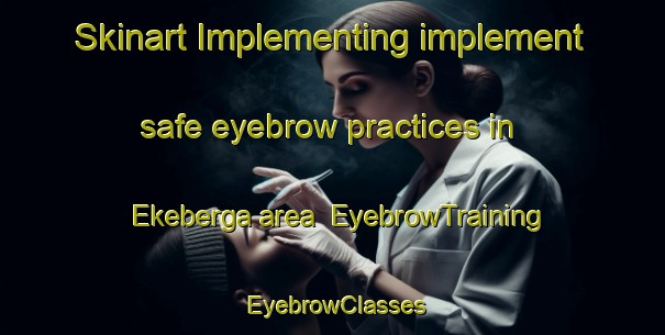 Skinart Implementing implement safe eyebrow practices in Ekeberga area | EyebrowTraining | EyebrowClasses | SkinartTraining-Sweden