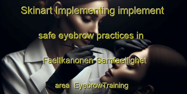 Skinart Implementing implement safe eyebrow practices in Faeltkanonen Samfaellighet area | EyebrowTraining | EyebrowClasses | SkinartTraining-Sweden