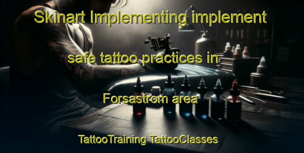 Skinart Implementing implement safe tattoo practices in Forsastrom area | #TattooTraining #TattooClasses #SkinartTraining-Sweden