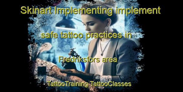 Skinart Implementing implement safe tattoo practices in Fredriksfors area | #TattooTraining #TattooClasses #SkinartTraining-Sweden