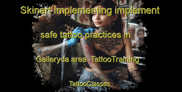 Skinart Implementing implement safe tattoo practices in Galleryda area | TattooTraining | TattooClasses | SkinartTraining-Sweden