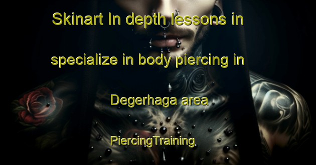 Skinart In-depth lessons in specialize in body piercing in Degerhaga area | PiercingTraining | PiercingClasses | SkinartTraining-Sweden