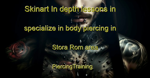 Skinart In-depth lessons in specialize in body piercing in Stora Rom area | PiercingTraining | PiercingClasses | SkinartTraining-Sweden