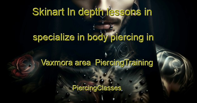 Skinart In-depth lessons in specialize in body piercing in Vaxmora area | PiercingTraining | PiercingClasses | SkinartTraining-Sweden