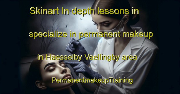 Skinart In-depth lessons in specialize in permanent makeup in Haesselby Vaellingby area | PermanentmakeupTraining | PermanentmakeupClasses | SkinartTraining-Sweden