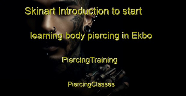 Skinart Introduction to start learning body piercing in Ekbo | PiercingTraining | PiercingClasses | SkinartTraining-Sweden