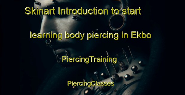 Skinart Introduction to start learning body piercing in Ekbo | PiercingTraining | PiercingClasses | SkinartTraining-Sweden