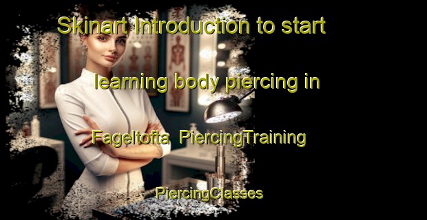 Skinart Introduction to start learning body piercing in Fageltofta | PiercingTraining | PiercingClasses | SkinartTraining-Sweden