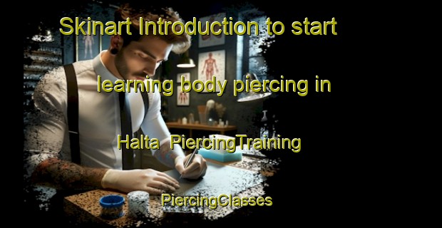 Skinart Introduction to start learning body piercing in Halta | PiercingTraining | PiercingClasses | SkinartTraining-Sweden