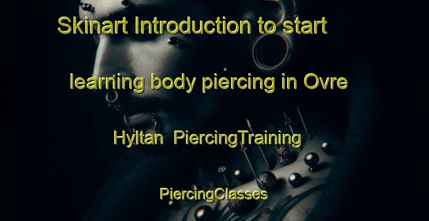 Skinart Introduction to start learning body piercing in Ovre Hyltan | #PiercingTraining #PiercingClasses #SkinartTraining-Sweden