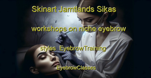 Skinart Jamtlands Sikas workshops on niche eyebrow styles | EyebrowTraining | EyebrowClasses | SkinartTraining-Sweden
