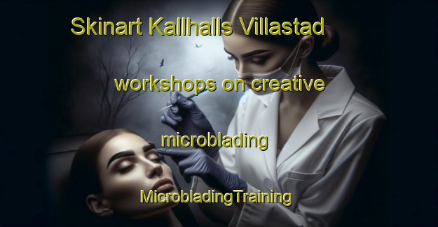 Skinart Kallhalls Villastad workshops on creative microblading | #MicrobladingTraining #MicrobladingClasses #SkinartTraining-Sweden