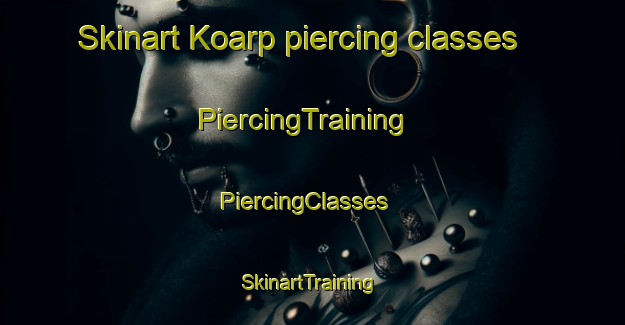 Skinart Koarp piercing classes | PiercingTraining | PiercingClasses | SkinartTraining-Sweden