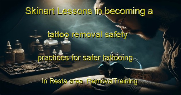 Skinart Lessons in becoming a tattoo removal safety practices for safer tattooing in Resta area | RemovalTraining | RemovalClasses | SkinartTraining-Sweden