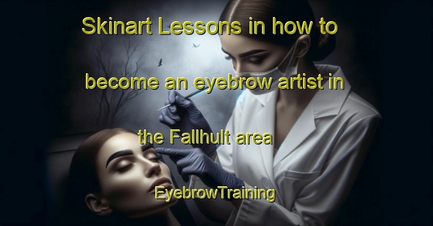 Skinart Lessons in how to become an eyebrow artist in the Fallhult area | EyebrowTraining | EyebrowClasses | SkinartTraining-Sweden