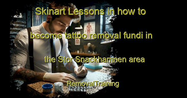 Skinart Lessons in how to become tattoo removal fundi in the Stor Snackhamnen area | RemovalTraining | RemovalClasses | SkinartTraining-Sweden