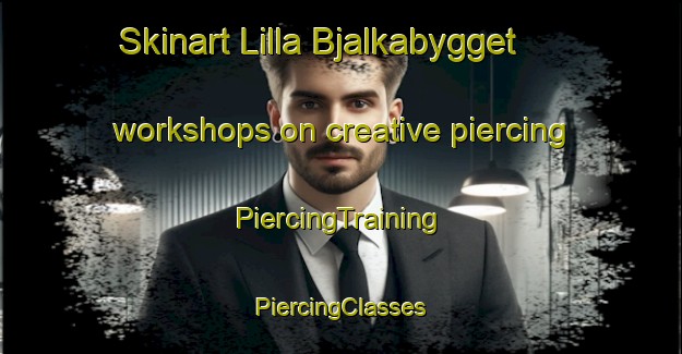 Skinart Lilla Bjalkabygget workshops on creative piercing | #PiercingTraining #PiercingClasses #SkinartTraining-Sweden